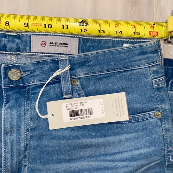 AG Adriano Goldschmied The Jodi High Rise Crop Slim Flare, 32x27, NWT, $245 MSRP - Picture 5 of 12